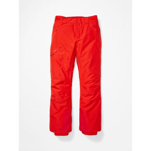 Marmot Lightray Pants - Mens Ski Pants Red CA7542913 Canada